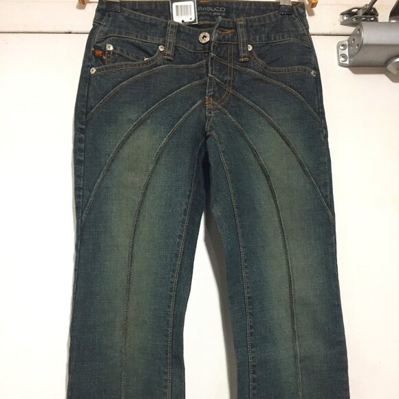 VINTAGE PARASUCO ERGONOMIC BOOT CUT JEANS SIZE 24 - Picture 10 of 13